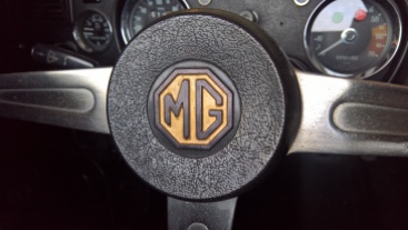 Jubille Year Gold steering wheel badge
